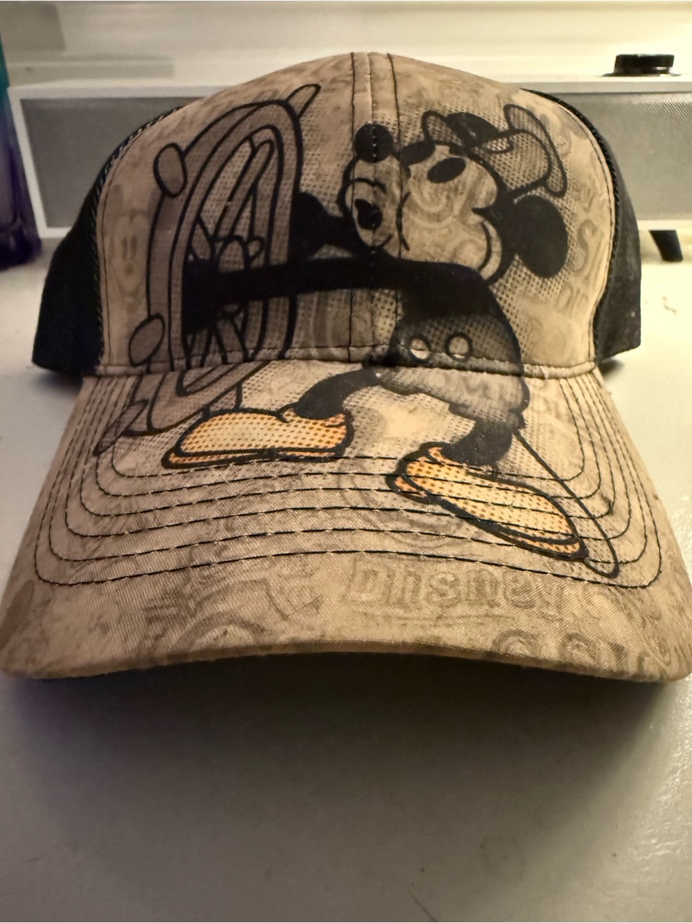 NWOT Walt Disney World Steamboat Willie Mickey Mouse Baseball Cap